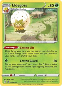Eldegoss - 016/203 - Deck Exclusives - Pokemon card