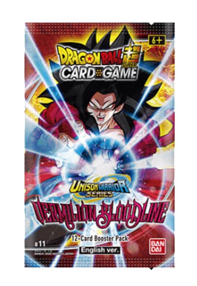 vermilion bloodline booster box 1st edition Vermilion Bloodline Booster Pack [Second Edition] - Vermilion Bloodline  (2nd Edition) - Dragon Ball Super: Masters