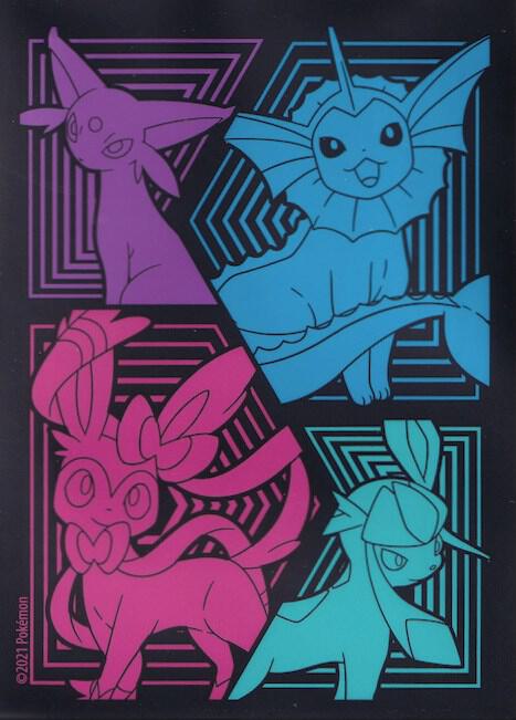 Pokemon TCG: Evolving Skies Elite Trainer Box Card Sleeves - Glaceon,  Vaporeon, Sylveon, & Espeon (65 Pack) - Pokemon International Card Sleeves  - ...