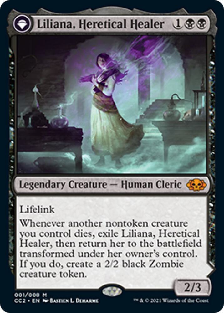 Liliana, Heretical Healer - Commander Collection: Black - Magic