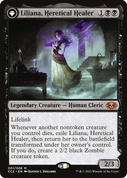 Liliana, Heretical Healer - Commander Collection: Black - Magic