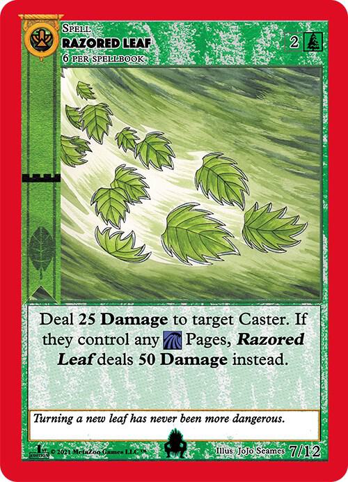 Razored Leaf
