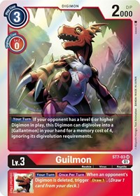 Guilmon (Starter Deck 07: Gallantmon)