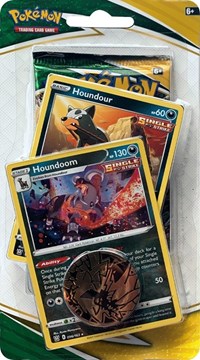Evolving Skies Premium Checklane Blister [Houndoom] from SWSH07: Evolving Skies Pokemon card image
