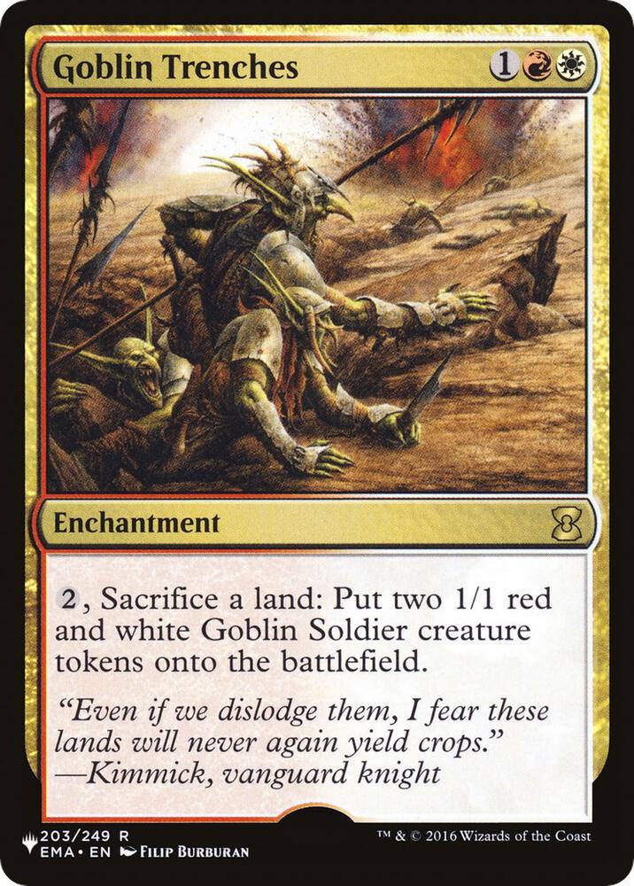 Goblin Trenches #EMA-203 — The List