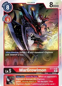 WarGrowlmon (Starter Deck 07: Gallantmon)