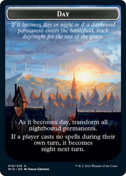 mtg daybound cards How do and nightbound work in Magic the Gathering? MTG Innistrad: Crimson Vow card