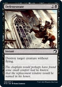 Defenestrate - Innistrad: Midnight Hunt - Magic: The Gathering card