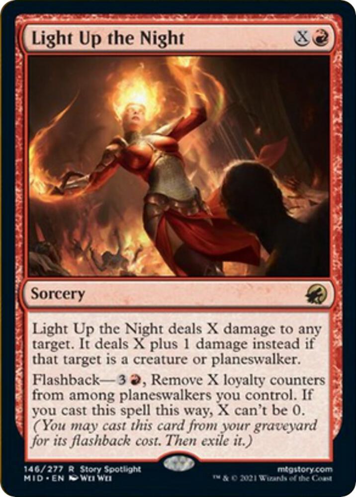 Light Up the Night - Innistrad: Midnight Hunt - Magic: The Gathering -  TCGplayer.com