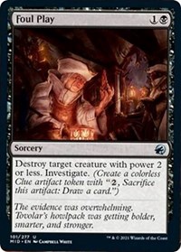 Foul Play - Innistrad: Midnight Hunt - Magic: The Gathering card