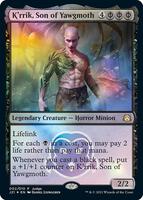 ヨーグモスの息子、ケリク foil ジャッジ 英語 Amazon | MTGプロモ ジャッジ褒賞 ヨーグモスの息子、ケリク