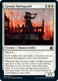Gavony Dawnguard (Innistrad: Midnight Hunt)