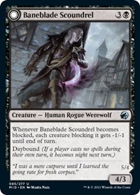 Baneblade Scoundrel (Innistrad: Midnight Hunt)