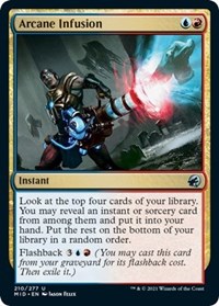 Arcane Infusion - Innistrad: Midnight Hunt - Magic: The Gathering card