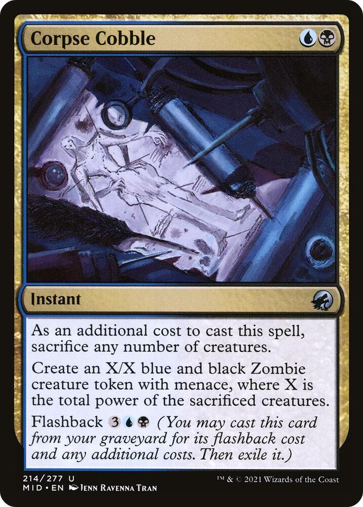 Corpse Cobble - Innistrad: Midnight Hunt - Magic: The Gathering - TCGplayer.com Corpse Cobble - Innistrad: Midnight Hunt - Magic: The Gathering - TCGplayer.com