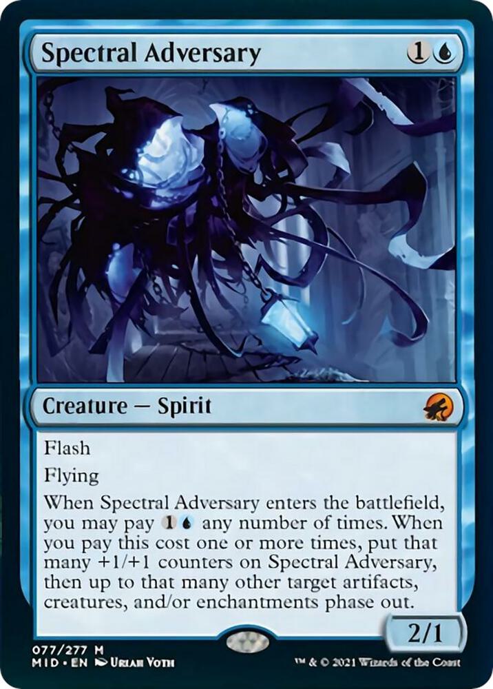 Spectral Adversary - Innistrad: Midnight Hunt - Magic: The Gathering ...