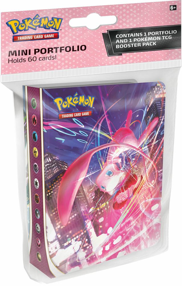 miniature pokemon booster box Pokemon Q3 Mini Portfolio Binder 2024 (Stellar Crown Booster Pack)