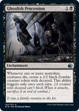 Ghoulish Procession - Innistrad: Midnight Hunt - Magic: The