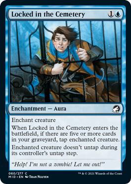 Locked in the Cemetery - Innistrad: Midnight Hunt - Magic: The Gathering -  TCGplayer.com