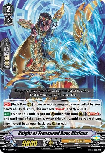 Knight of Treasured Bow, Vitrinus