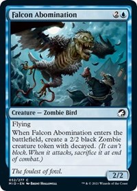 Falcon Abomination - Innistrad: Midnight Hunt - Magic: The Gathering card