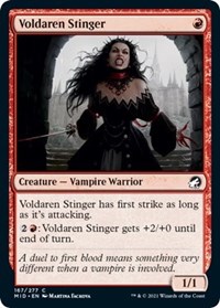 Voldaren Stinger - Innistrad: Midnight Hunt - Magic: The Gathering card