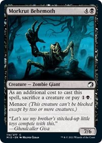Morkrut Behemoth (Innistrad: Midnight Hunt)