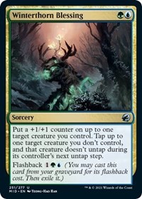 Winterthorn Blessing - Innistrad: Midnight Hunt - Magic: The Gathering card