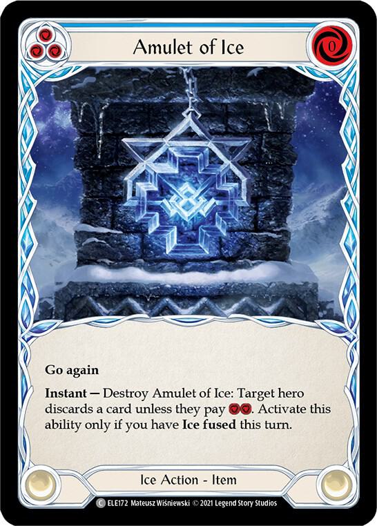 Flesh and Blood 氷の精神 Heart of Ice Heart of Ice (Cold Foil) (1st Edition) - Big Orbit Cards