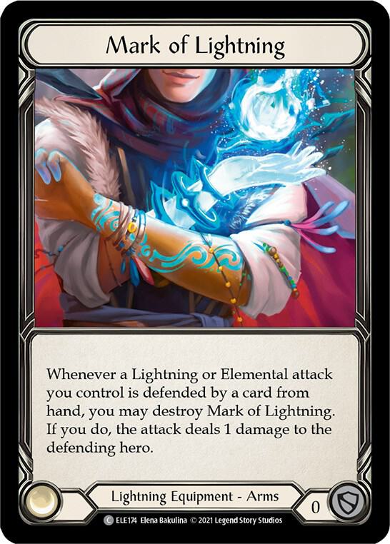 Mark of Lightning - Tales of Aria - Flesh and Blood TCG
