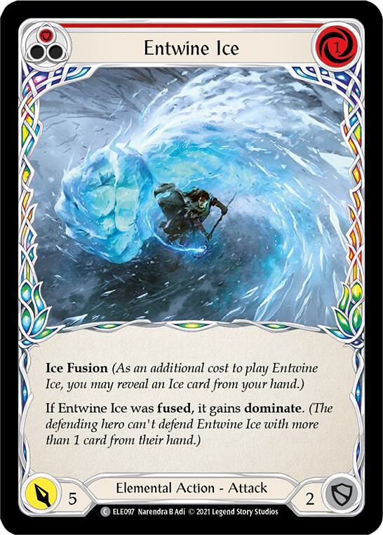 Entwine Ice (Red) - Tales of Aria - Flesh and Blood TCG