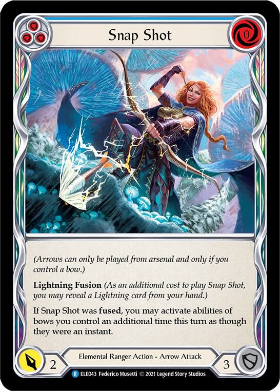 Snap Shot (Blue) - Tales of Aria - Flesh and Blood TCG - TCGplayer.com