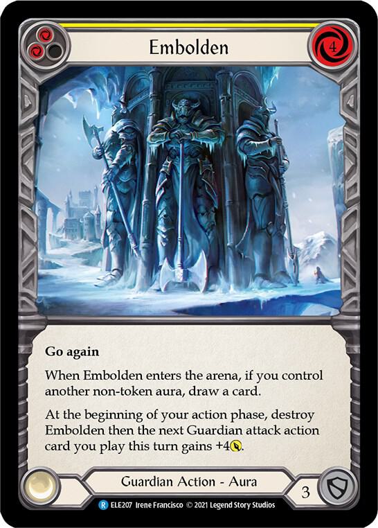 Embolden (Yellow) - Tales of Aria - Flesh and Blood TCG - TCGplayer.com
