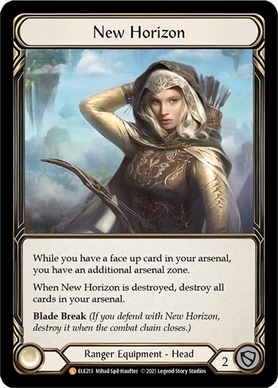 New Horizon card