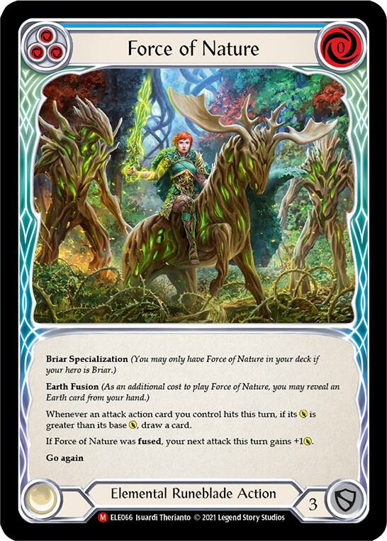 Force of Nature - Tales of Aria - Flesh and Blood TCG - TCGplayer.com