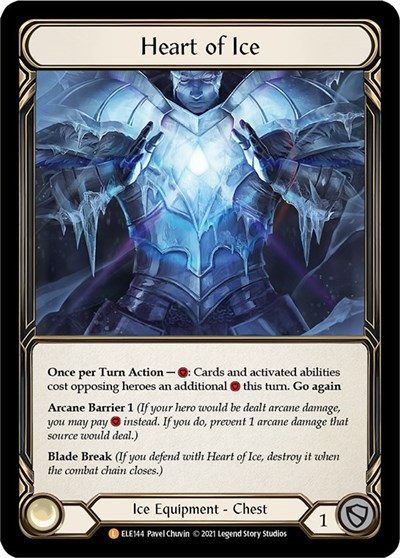 Heart of Ice card