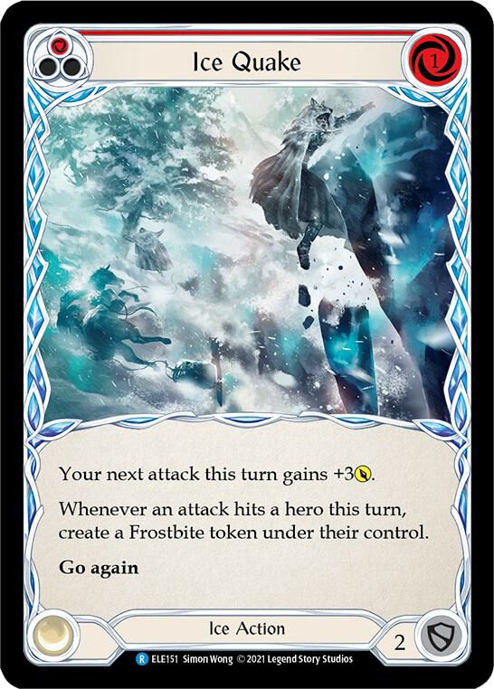Ice Quake (Red) - Tales of Aria - Flesh and Blood TCG - TCGplayer.com