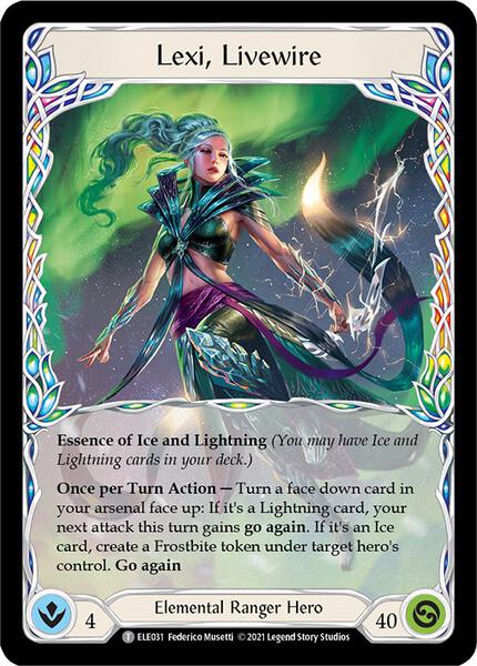 Lexi, Livewire // Lexi - Tales of Aria - Flesh and Blood TCG