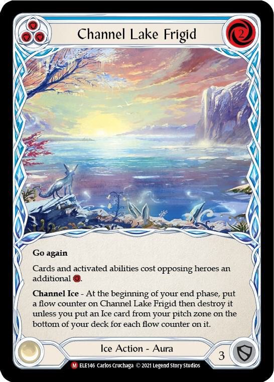 Channel Lake Frigid (Alternate Art) - Tales of Aria - Flesh and