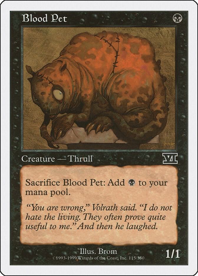 Blood Pet - Classic Sixth Edition - Magic: The Gathering