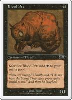 Blood Pet - Classic Sixth Edition - Magic: The Gathering