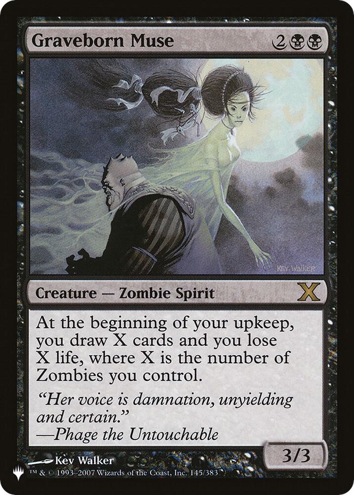 Graveborn Muse - The List Reprints - Magic: The Gathering