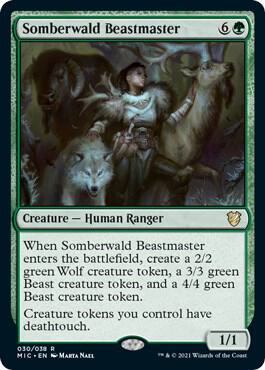 Somberwald Beastmaster - Commander: Innistrad: Midnight Hunt