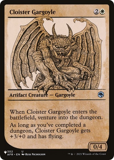 Cloister Gargoyle Showcase