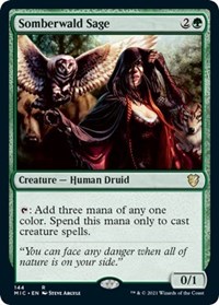 Somberwald Sage (Commander: Innistrad: Midnight Hunt)