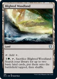 Blighted Woodland (Commander: Innistrad: Midnight Hunt)