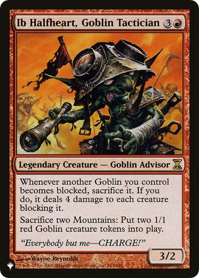 Ib Halfheart Goblin Tactician