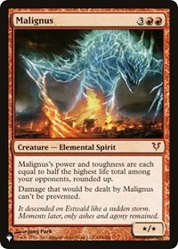 Malignus - The List Reprints - Magic: The Gathering card