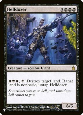 Helldozer 88/306 – The List Reprints (Rare)