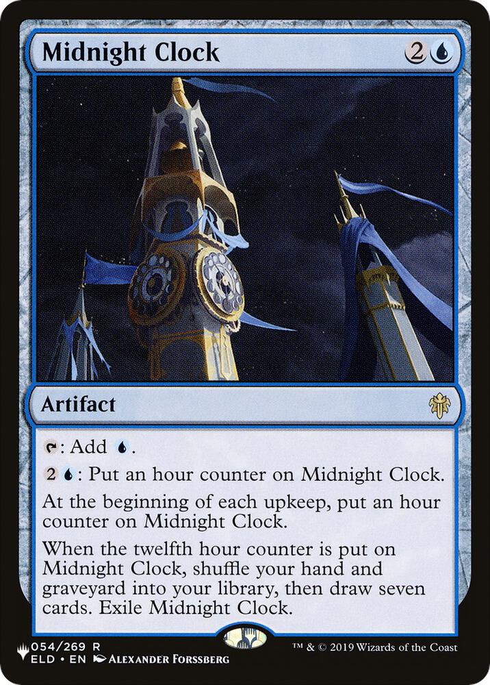 Midnight Clock #ELD-54 — The List